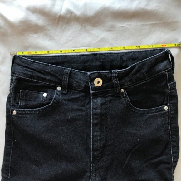 High Rise Black Jeans Size 26 - Picture 6 of 6